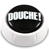 Douche Button – Novelty Gag Gift, Edgy Sound Bites with Bold Desk-Toy Attitude