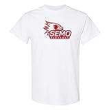 UGP Campus Apparel AS02 - Southeast Missouri State Redhawks Primary Logo T Shirt - X-Large - White