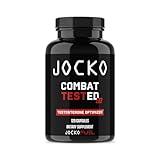 Jocko Fuel Test Booster for Men - Natural Endurance, Stamina, & Strength Booster - Muscle Builder for Men & Nitric Oxide Booster with Ginger Root, Shilijat, & Tongkat Ali, 120ct (30 Servings)