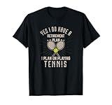 Retired Tennis Player Funny Retirement T-Shirt