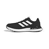 adidas Men's S2G Spikeless 24 Golf Shoes, Core Black/Footwear White/Iron Metallic, 12 Wide