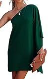 Jhsnjnr Women Elegant Evening Dresses Causal Summer Midi Dresses Sexy Off The Shoulder Cocktail Dress Green