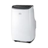 BLACK+DECKER 8,000 BTU Portable Air Conditioner for Rooms up to 350 Sq. with Remote Control, White