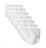 Hanes Ultimate mens Ultimate Tagless With Comfortflex Waistband - Multiple Packs and Colors briefs underwear, White 7 Pack, Large US