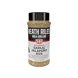 Heath Riles BBQ Rub - Garlic Jalapeño Seasoning, Champion Pitmaster Recipe, Legendary Rubs For Smoking & Grilling, 70+ BBQ Championships, 12 oz.