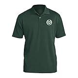 UGP Campus Apparel AP07 - Colorado State Rams Primary Logo LC Polo - Medium - Forest