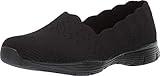 Skechers womens Seager - Stat Loafer, Black/Black, 8 US