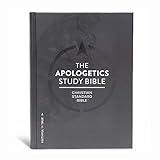 CSB Apologetics Study Bible, Gray Hardcover, Black Letter, Black Letter, Defend Your Faith, Study Notes and Commentary, Articles, Profiles, Full-Color Maps, Easy-to-Read Bible Serif Type