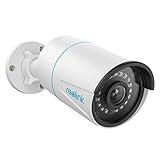 REOLINK 5MP Security PoE IP Camera, Person/Vehicle/Pet Detection, Time-Lapse, 100ft IR Night Vision, Work with Smart Home, Support 256GB SD Card, Surveillance Outdoor Indoor, RLC-510A