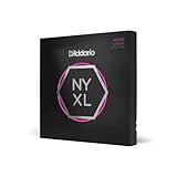 D'Addario Bass Guitar Strings - NYXL Bass Strings - NYXL45100SL - Unrivaled Strength, Tuning Stability, Enhanced Response - For 4 String Bass Guitars - 45-100 Regular Light, Super Long Scale