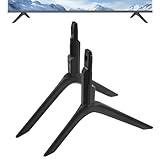 1 Pair tv Stand Feet, Tv Replacement Legs for Samsung Only for UN50TU7000FXZA UN50TU700DFXZA UN55TU7000FXZA UN55TU700DFXZA UN55TU8000FXZA UN58TU7000FXZA Models -Black