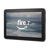 Amazon Fire 7 tablet (newest model) 7” display, read and watch, under $60 with 10-hour battery life, 16 GB, Black