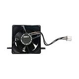 Rinbers Replacement Internal CPU Cool Cooling Fan Replacement Part for Nintendo Wii U Console with Opening Tool Kit