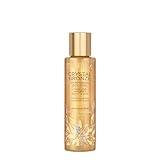 Pacifica Bronzing Body Oil | Crystal Bronze Shimmering Oil, Sparkly Hydrating and Nourishing Shimmer Scented Bronzing Drops, Vanilla, Coconut | Vegan and Cruelty Free