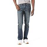 Levi Strauss Signature Gold Men's Relaxed Fit Flex Jeans (Available in Big & Tall), Headlands, 42W x 30L