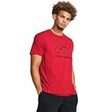 Under Armour Men's Global Foundation Short Sleeve T Shirt, (600) Red / / Black, Large