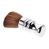 Hemoton Soft Bristle Neck Duster Brush for Barbers Gentle Hair Cutting Tool Ergonomic Handle for Clean Workspaces Essential Barber Hairbrush for Professionals