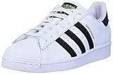 adidas Originals Superstar, White/Black/White, Size 8