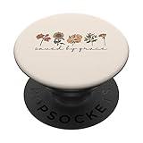 Saved By Grace Christian Bible 2:8 Ephesians Wildflowers PopSockets Adhesive PopGrip