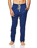 Hanes Men's Solid Knit Sleep Pant, Blue, X-Large