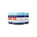 Playtex Baby Chest Rub, 2 oz., 3-Pack, Soothing, Non-Medicated Baby Congestion Relief, Dermatologist Tested, Hypoallergenic, Free of Dye, Parabens, Phthalates and Preservatives