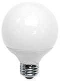 TCP 8060092 G25 Globe SpringLight Bulb, 9-Watt, 27K Color Temperature, 2-Pack