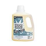 Molly's Suds Liquid Laundry Detergent | Clean Laundry Detergent Soap for Sensitive Skin | 2x Concentrated, High Efficiency (HE) (Unscented - 200 Loads)