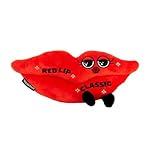Punchkins Lip Plushie - Rep Lip Classic Cute Red Lips Plush, Gift for Swifties, Adorable Plushie for Gifting