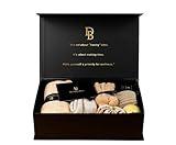 Wellness Box 12pc Self Care Spa Gift Set Basket for Women - Loving Gift Basket for Mothers Day, Birthday, Best Friend set, Womens Beauty Kit. Luxury Gifts with Scented Candle, Jade Roller, Bath Bomb.