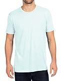 Next Level Mens Premium Fitted CVC Crew Tee (N6210) Ice Blue m