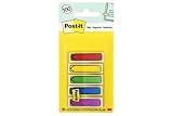 Post-it Arrow Flags, Assorted Primary Colors, .47 in Wide, 100/On-the-Go Dispenser, 1 Dispenser/Pack (684-ARR1)