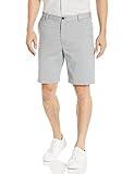 ARROW USA 1851 Men's Flat Front Stretch Twill Short, Cinder Block, 36