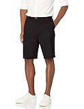 Dockers Men's Perfect Classic Fit Shorts (Regular and Big & Tall), Black, 32