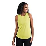 Women's Merino Crew Tank by Woolly | RWS Certified | Soft, Stink Free, Seattle Designed - Lime Green - M