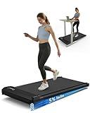 4-in-1 Walking Pad Treadmill with LED Display,5% Manual Incline Portable Walking Pad for Home & Office,2.5 HP Under Desk Treadmill with Remote Control | 265LBS,No Assembly