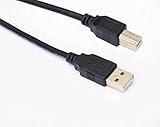 OMNIHIL 8 Feet Long High Speed USB 2.0 Cable Compatible with Brother Printer HL-6180DW/BROTHER HL-L2370DW/Brother HL-L6250DW/Brother MFC-7240/ Brother QL-810W