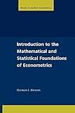 Introduction to the Mathematical and Statistical Foundations of Econometrics (Themes in Modern Econometrics)