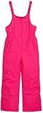 Eddie Bauer Kids Snow Bib - Insulated Waterproof Kids Snow Suit - Cozy Outdoor Activewear Overalls for Girls and Boys (3-16), Size 14, Pop Pink