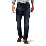 Wrangler Authentics Men's Slim Fit Straight Leg Jean, Raven, 34W x 32L