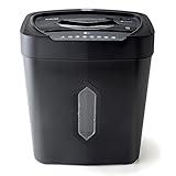 Aurora 12-Sheet Crosscut Paper and Credit Card Shredder with 5.2 gal Wastebasket