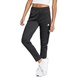 adidas womens Tiro 21 Track Pants Black/White Small
