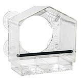 Acrylic Bird Feeders for Outdoors, Window Birdhouse Feeder, Gifts for Bird Lover