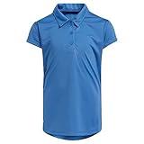 adidas Golf Girls Performance Polo Shirt, Trace Royal, Extra Large