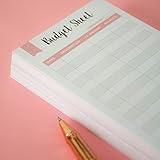 Lamare A6 Budget Binder Inserts – Weekly Budget Planner & Expense Tracker Sheets – A6 Planner Inserts for Cash Stuffing & Money Tracker
