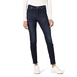 Amazon Essentials Women's Mid-Rise Skinny Jean, Dark Wash, 14