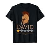 David & Goliath - Biblical Mythology Meme - Old Testament T-Shirt