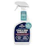Rocco & Roxie Stain & Odor Eliminator for Strong Odor, 32oz Enzyme Pet Odor Eliminator for Home, Carpet Stain Remover for Cats & Dog Pee, Enzymatic Cat Urine Destroyer, Carpet Cleaner Spray