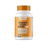 Ethics Nutrition | #1 New Horny Goat Weed Supplement 9X Strength | Maca Root, L-Arginine, Tongkat Ali + 6 Powerful Ingredients | 100% Ethically Sourced & 3rd Party Tested Formula - 60 Capsules