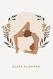 Yoga Teacher Journal Class Planner Lesson Sequence Notebook