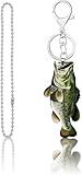 Mifoneix Fisherman Fishing Big Bass Creative 2d Flat Keychain Mother'S Day Gift Father's Day Gift